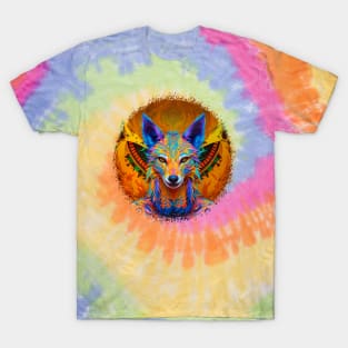 Coyote The Trickster (1.1) - Trippy Psychedelic Canis T-Shirt